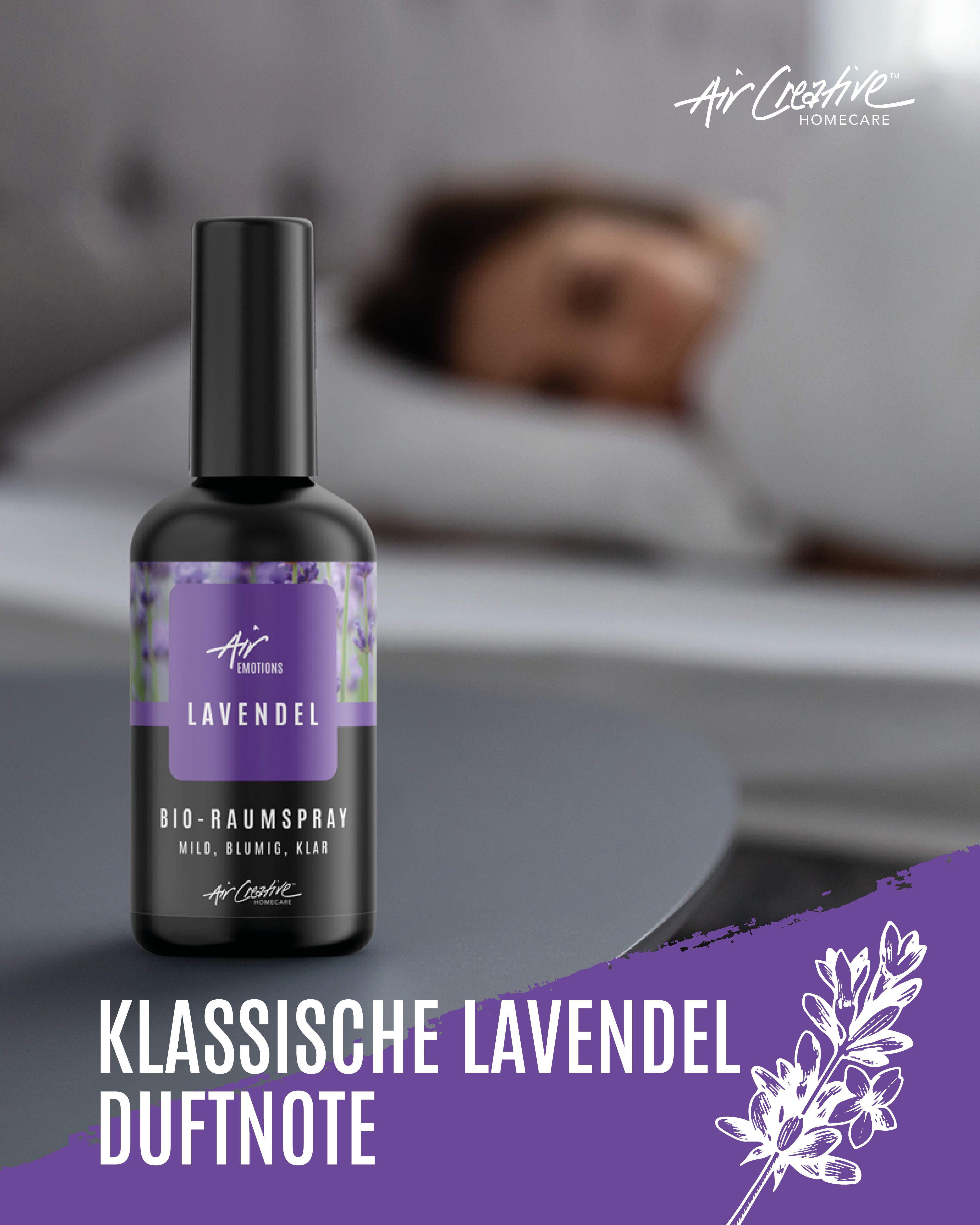 Air Creative - Bio-Raumspray 'Lavendel Bio' 100 ml Sprühflasche