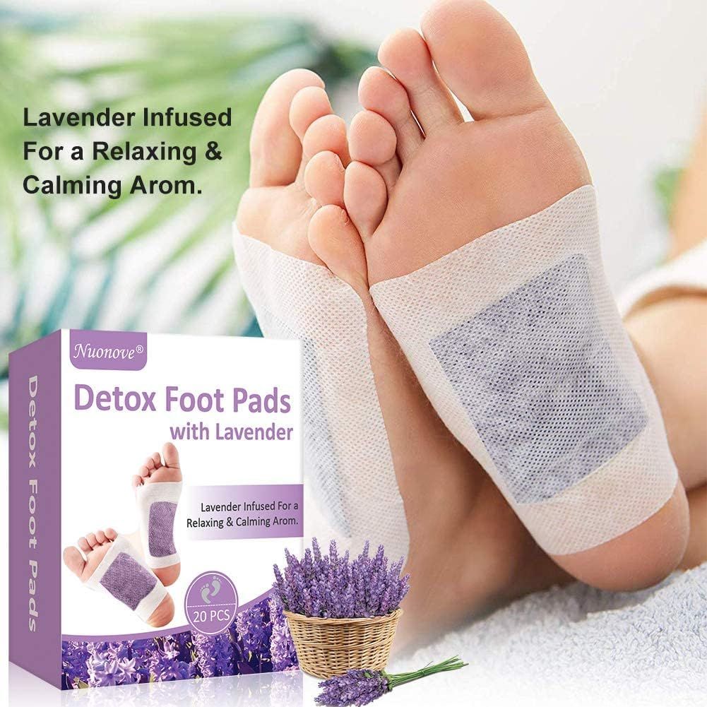 Detox Fußpflaster Vitalpflaster Fusspflaster, Lavendel Fusspflaster zur Entgiftung