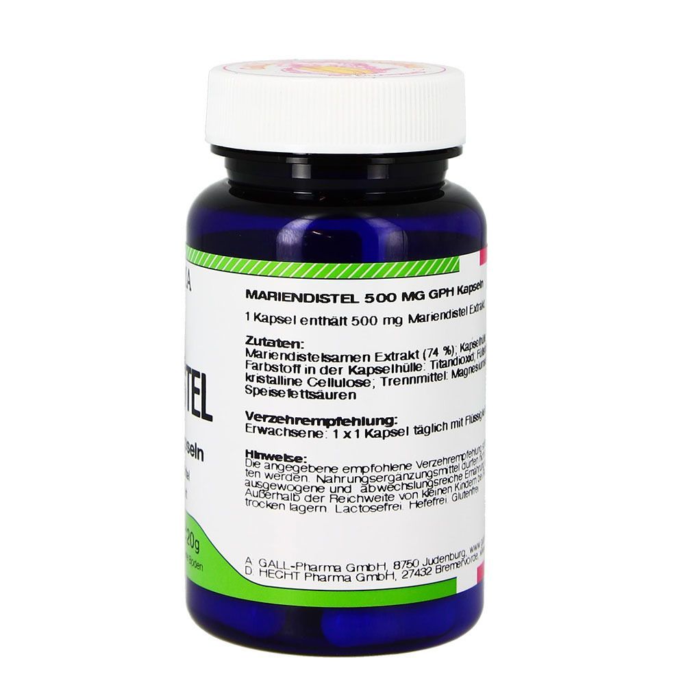 Mariendistel 500 mg GPH Kapseln