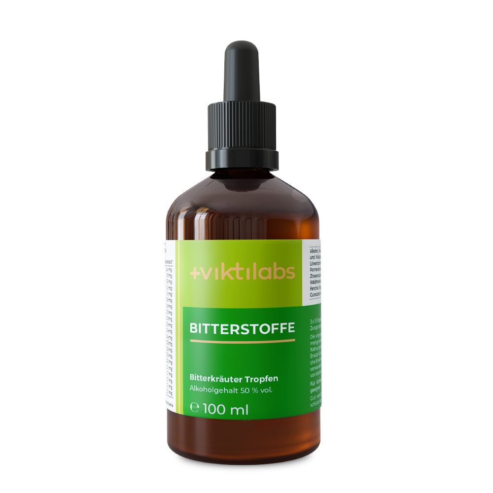 Viktilabs Bitterstoffe Tropfen: Aus Pflanzen- und Kräuterextrakten
