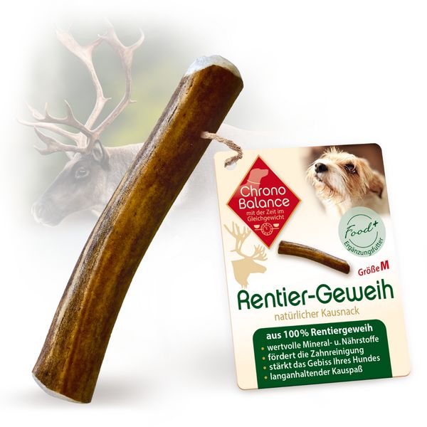 ChronoBalance Rentier Geweih Snack für Hunde