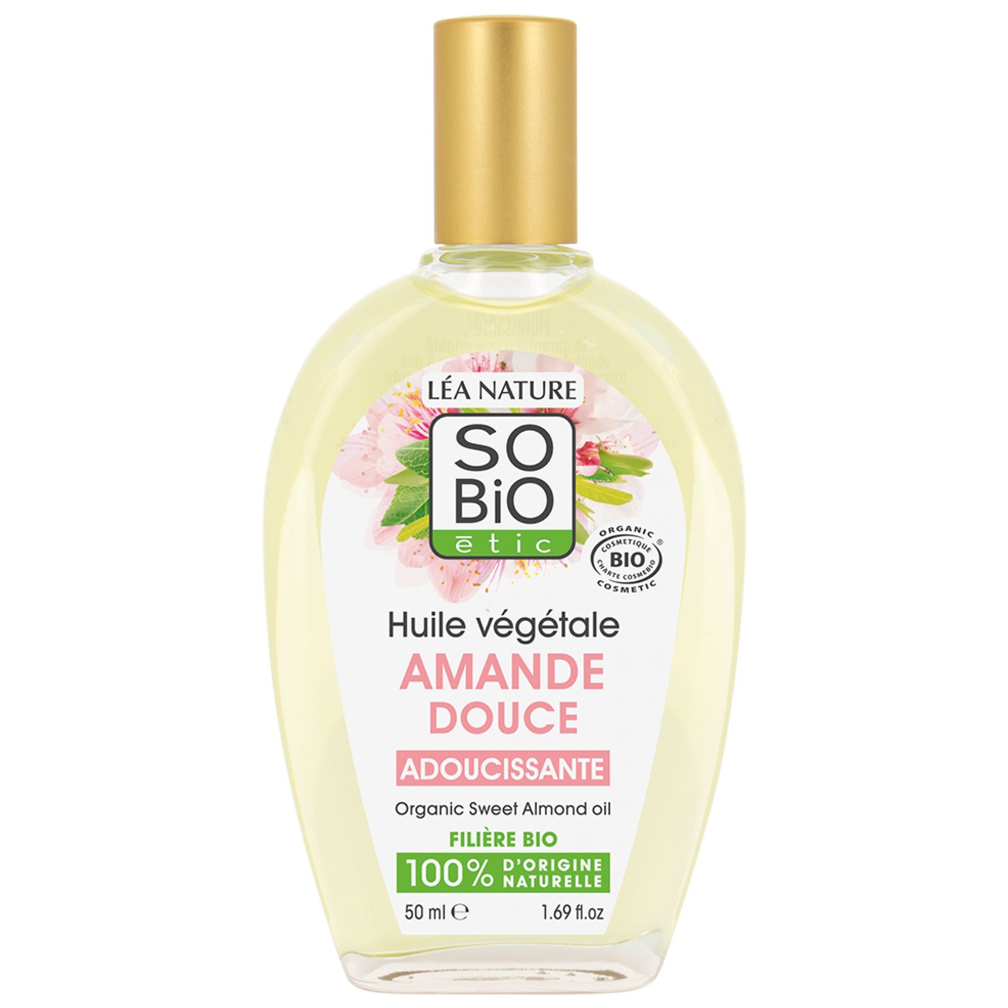 Léa Nature SO BIO étic Pflanzliches Öl Süßmandel Bio 12x5,6x2 cm