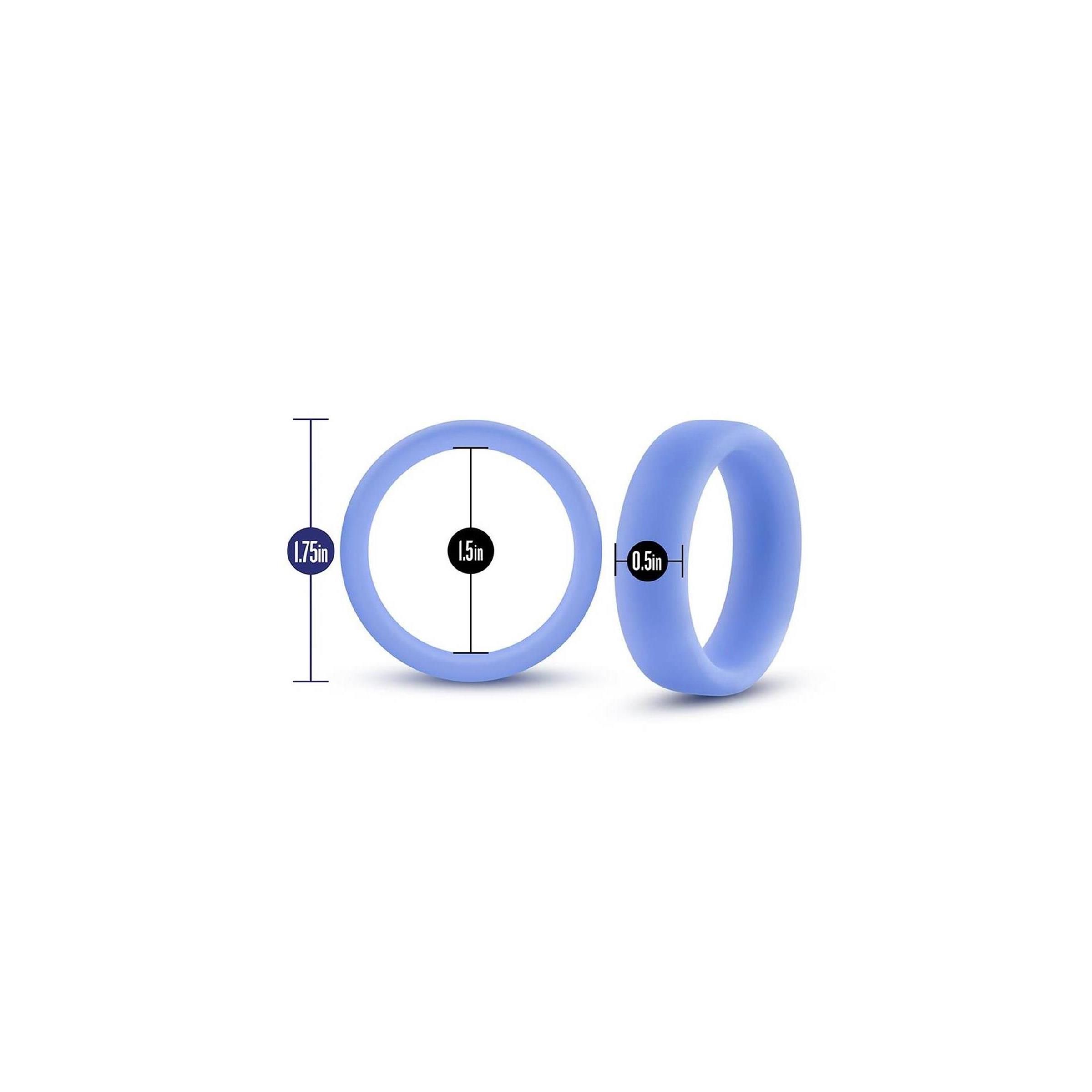 Blush - PERFORMANCE SILICONE GLO COCK RING