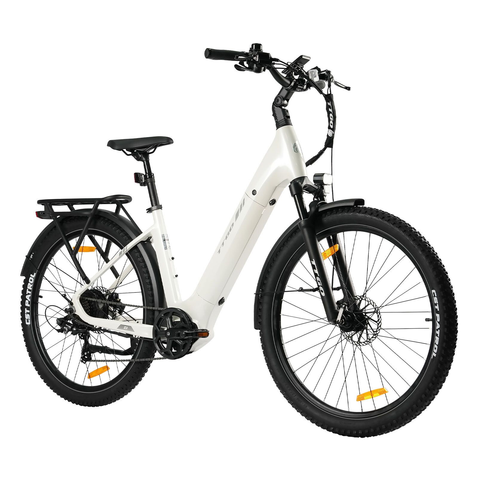Ttgo Z3 Elektrofahrrad mit herausnehmbarem 48V 15Ah Akku und hydraulischen Scheibenbremsen 1 St