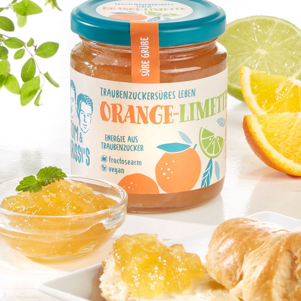 Tom & Krissi's Marmelade Orange-Limette fructosearm