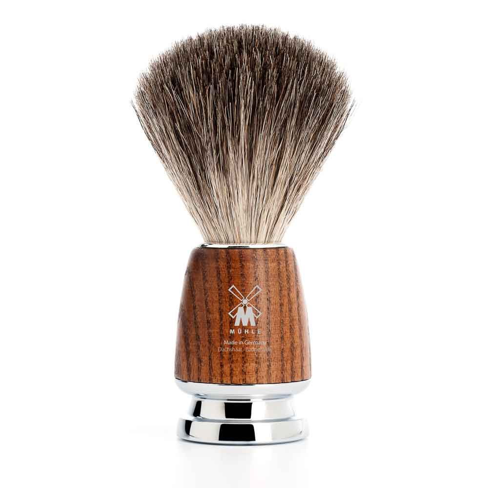 Mühle Shaving Rasurkultur Rasierpinsel Esche Dachshaar