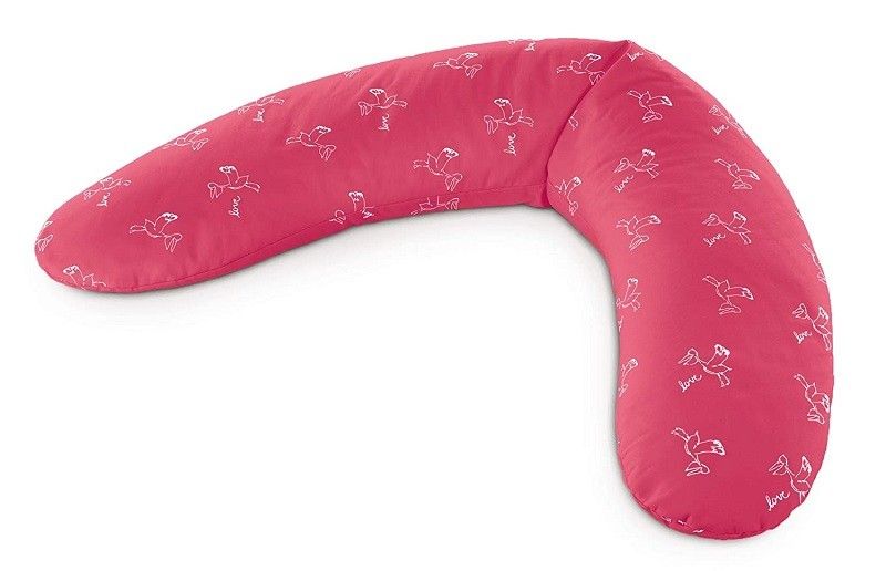 Theraline Stillkissen Dodo Pelikan beerenrot