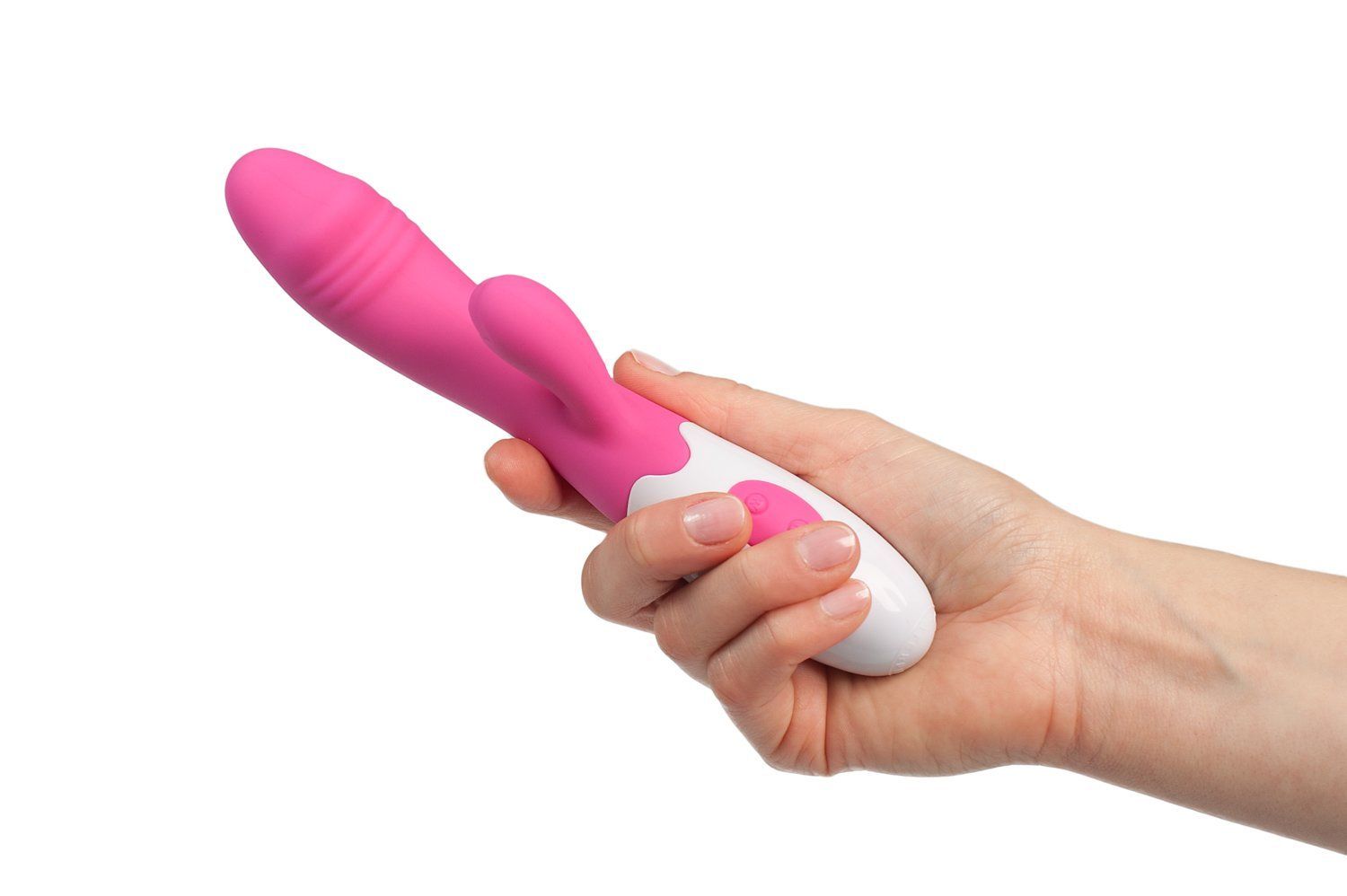 Lumunu Penisvibrator "Lustmolch" (pink)