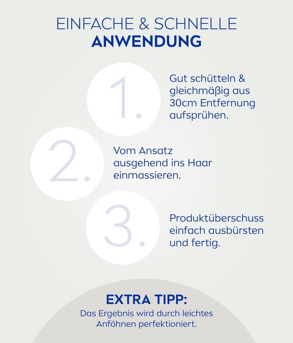 NIVEA Trockenshampoo Fresh & Mild Dunkle Haartöne