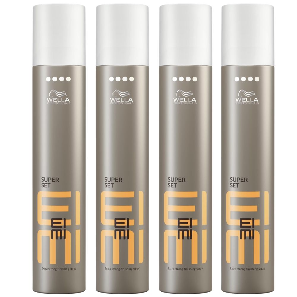 Wella Eimi Super Set Finishing Haarspray für langanhaltende Fixierung und Salonqualität 2000 ml Spray