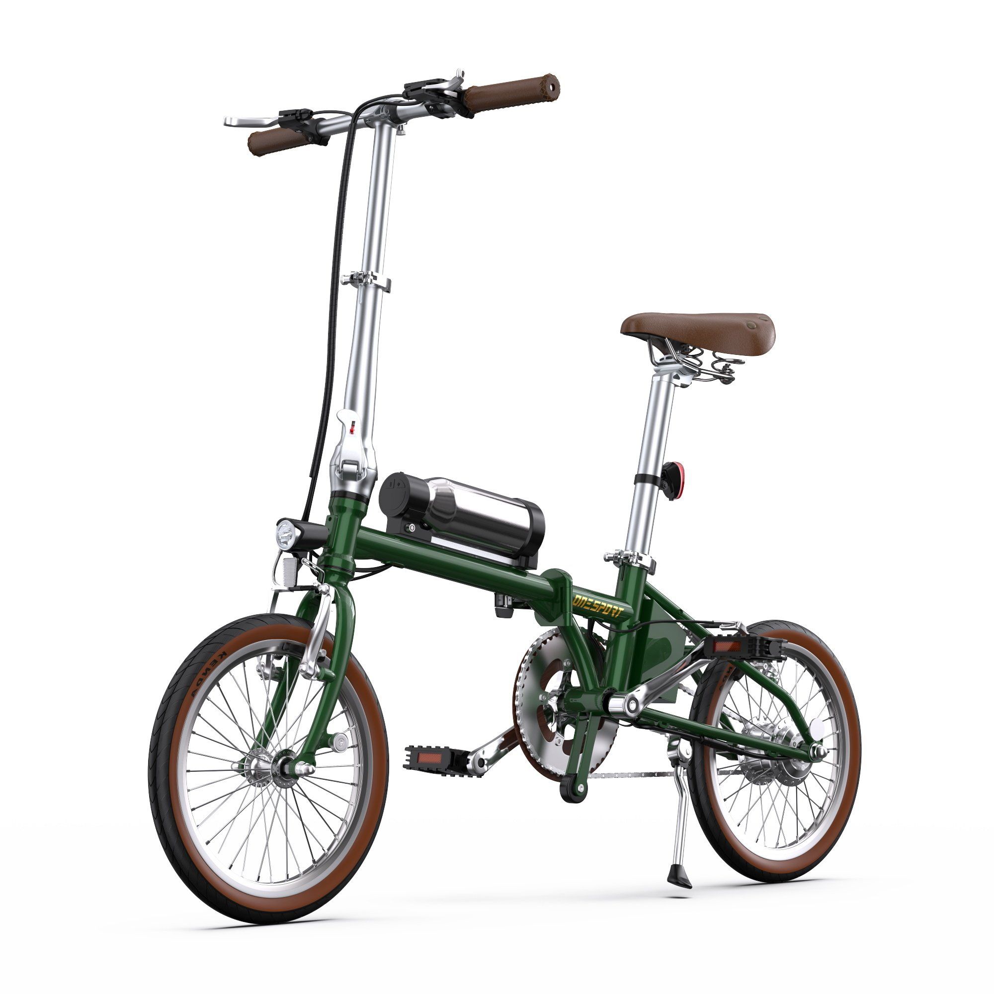 ONESPORT OT02 16" Faltbares E-Bike mit 250-W-Motor und 36-V-5,2-Ah-Akku