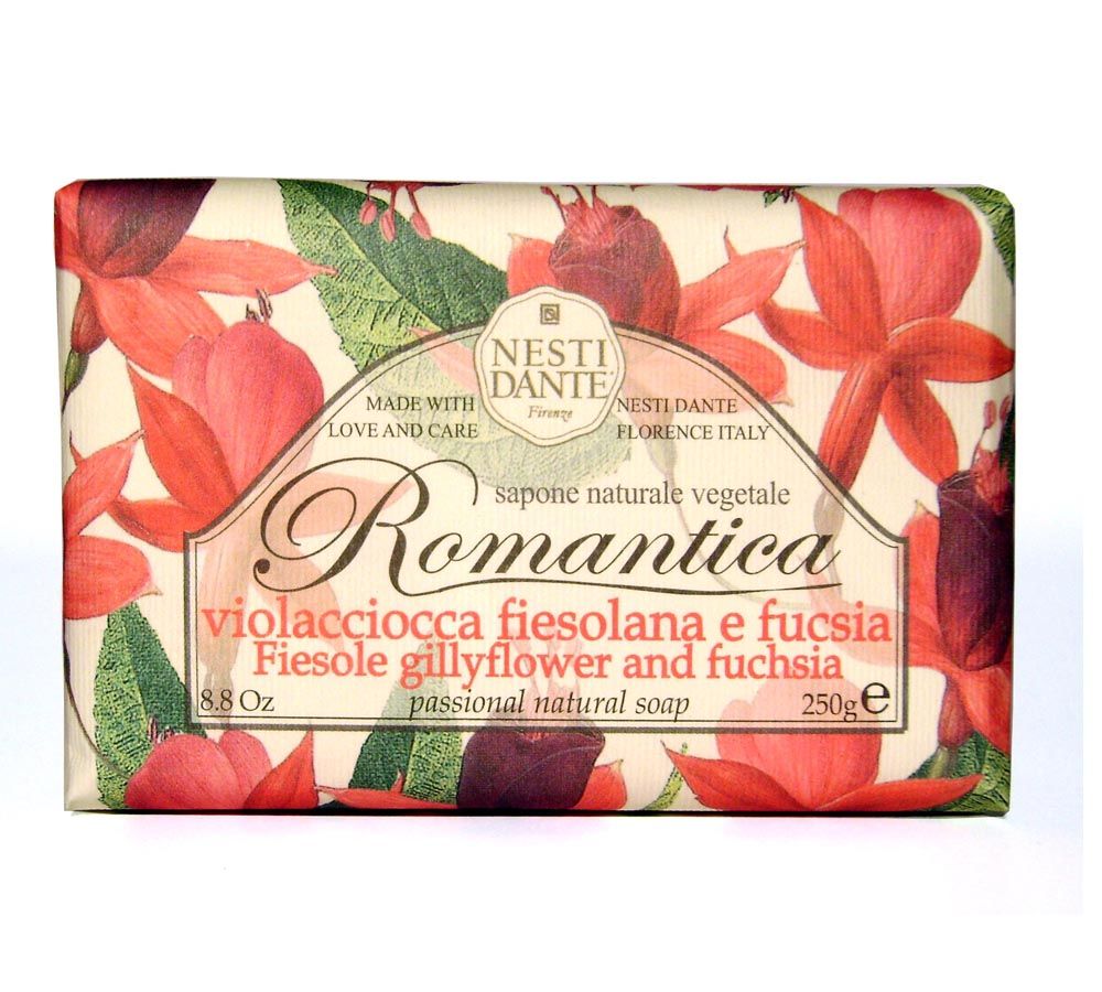 Nesti Dante ROMANTICA Nat. Seife Levkoje & Fuchsia
