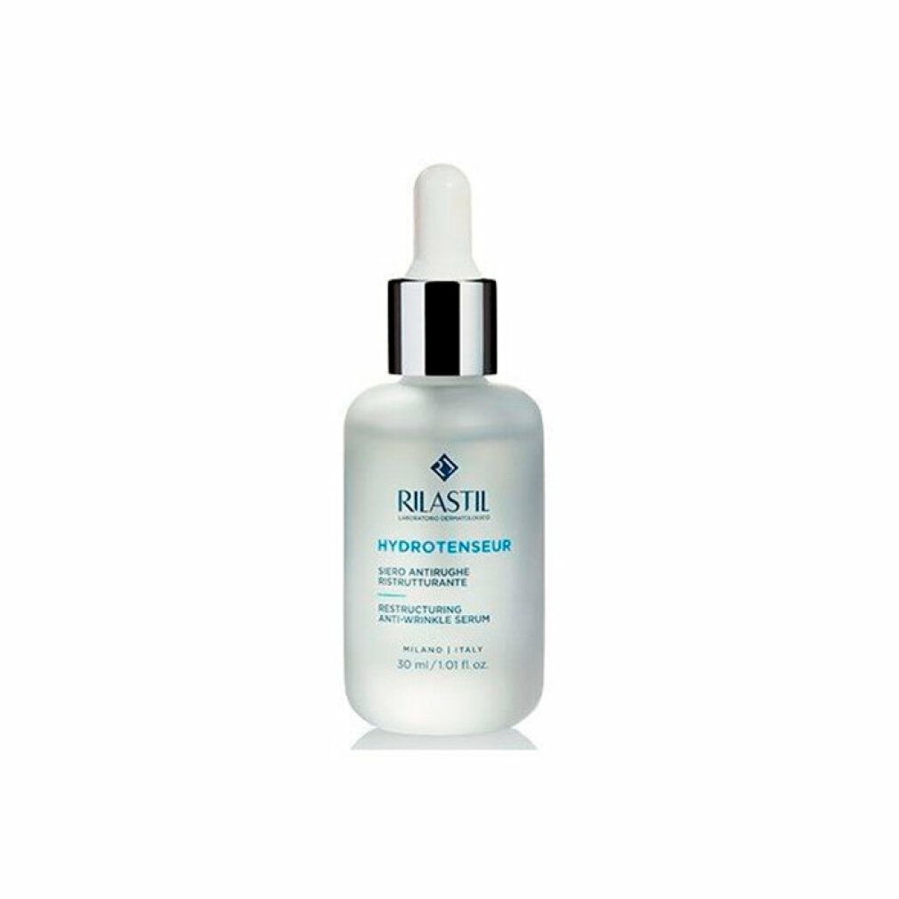 Serumflasche mit Pipette. Aufschrift: Rilastil Hydrotenseur. Anti-Falten-Serum. 30 ml.