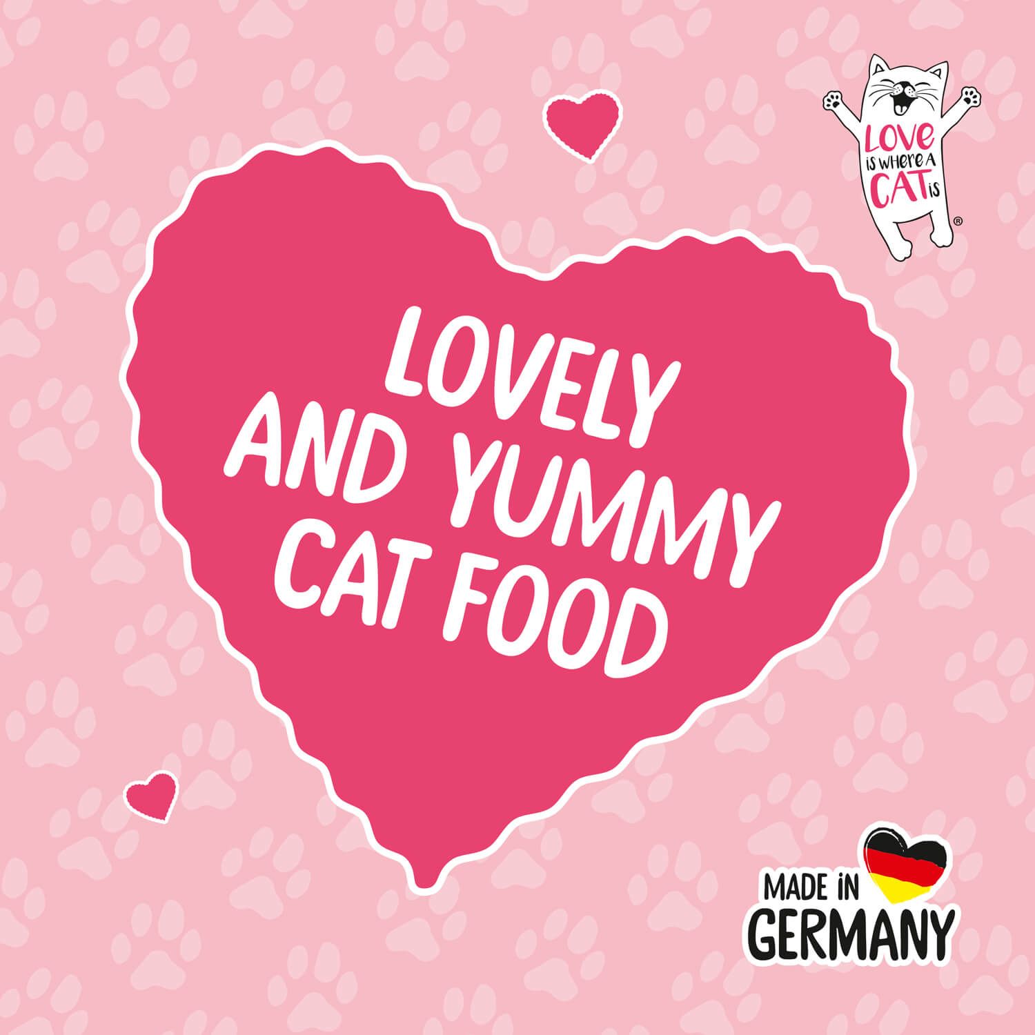 Love is where a cat is® Lachs pur