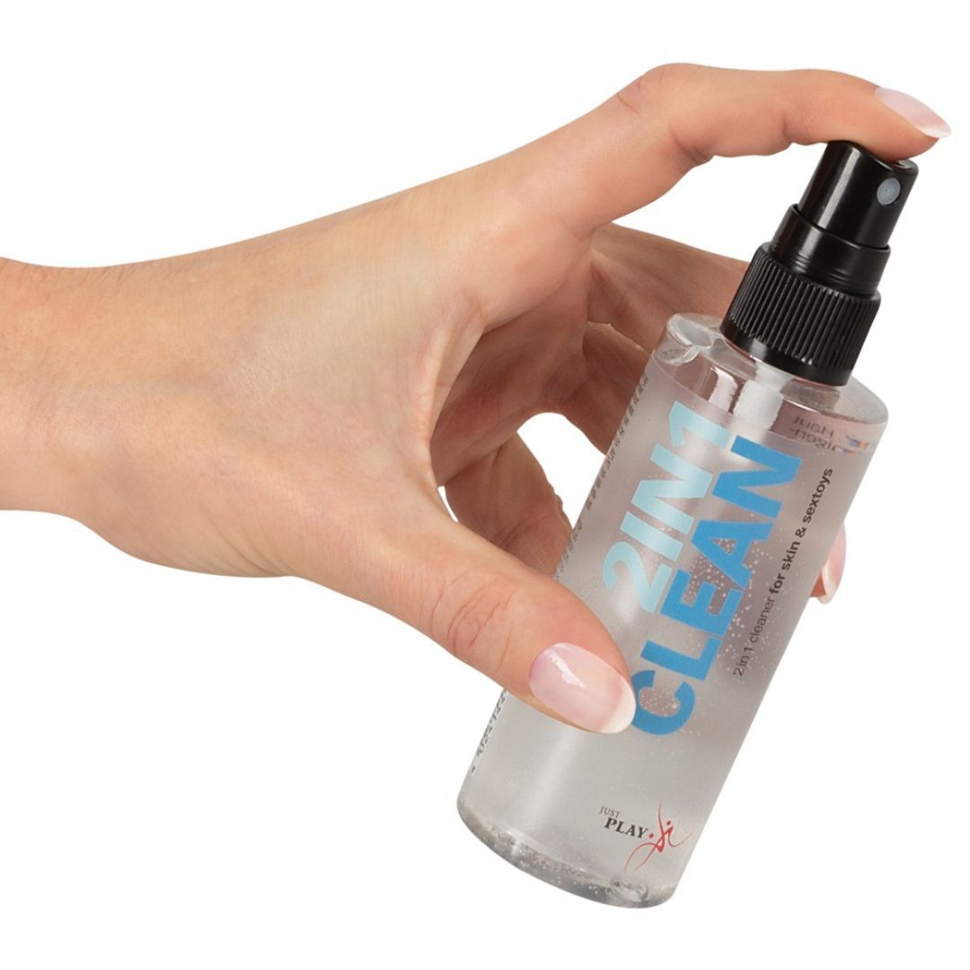 Spray zur Reinigung und Pflege von Intimbereich und Toys, Just Play