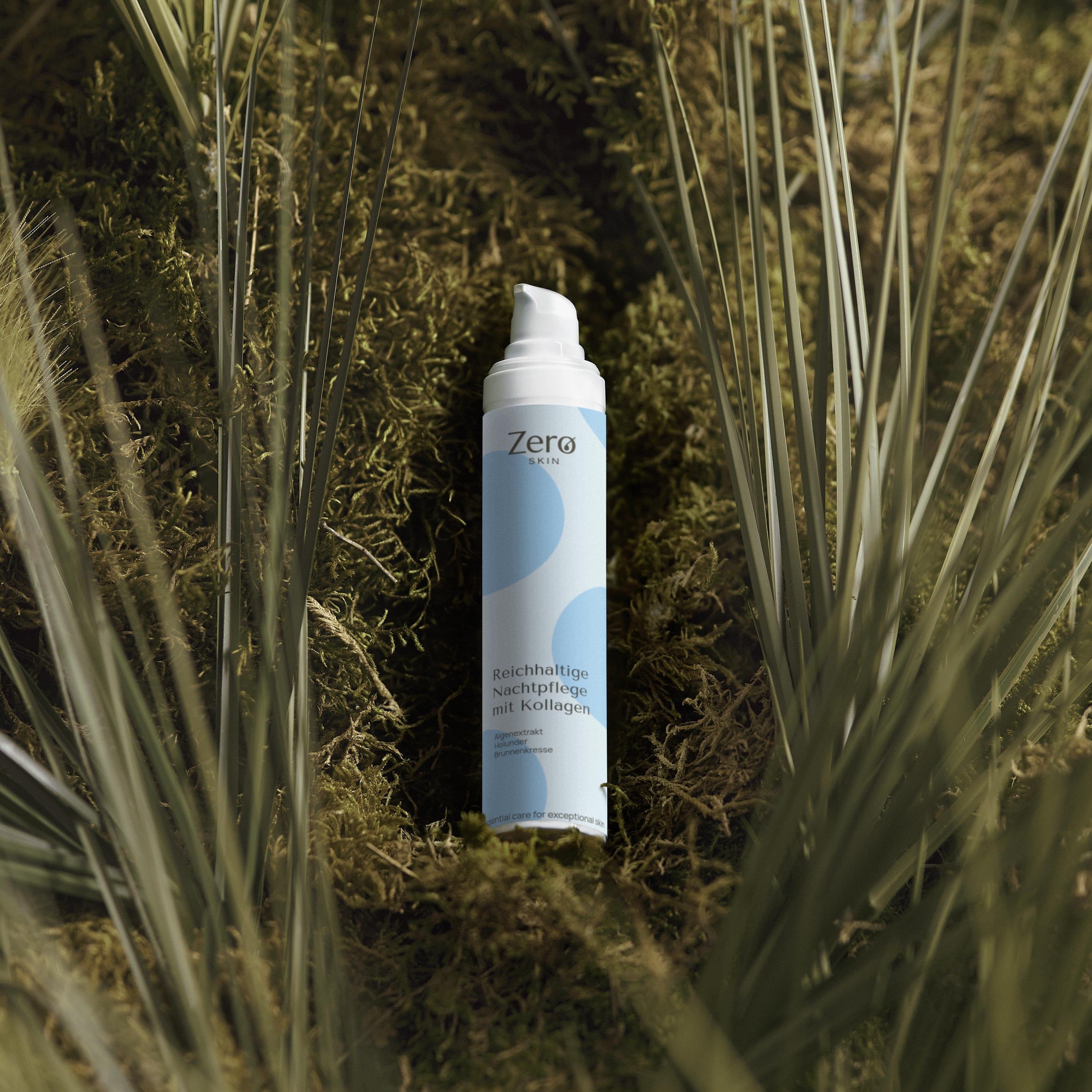 Zero Skin Kollagen-Booster Serum, hydratisierend glättend für trockene und reife Haut