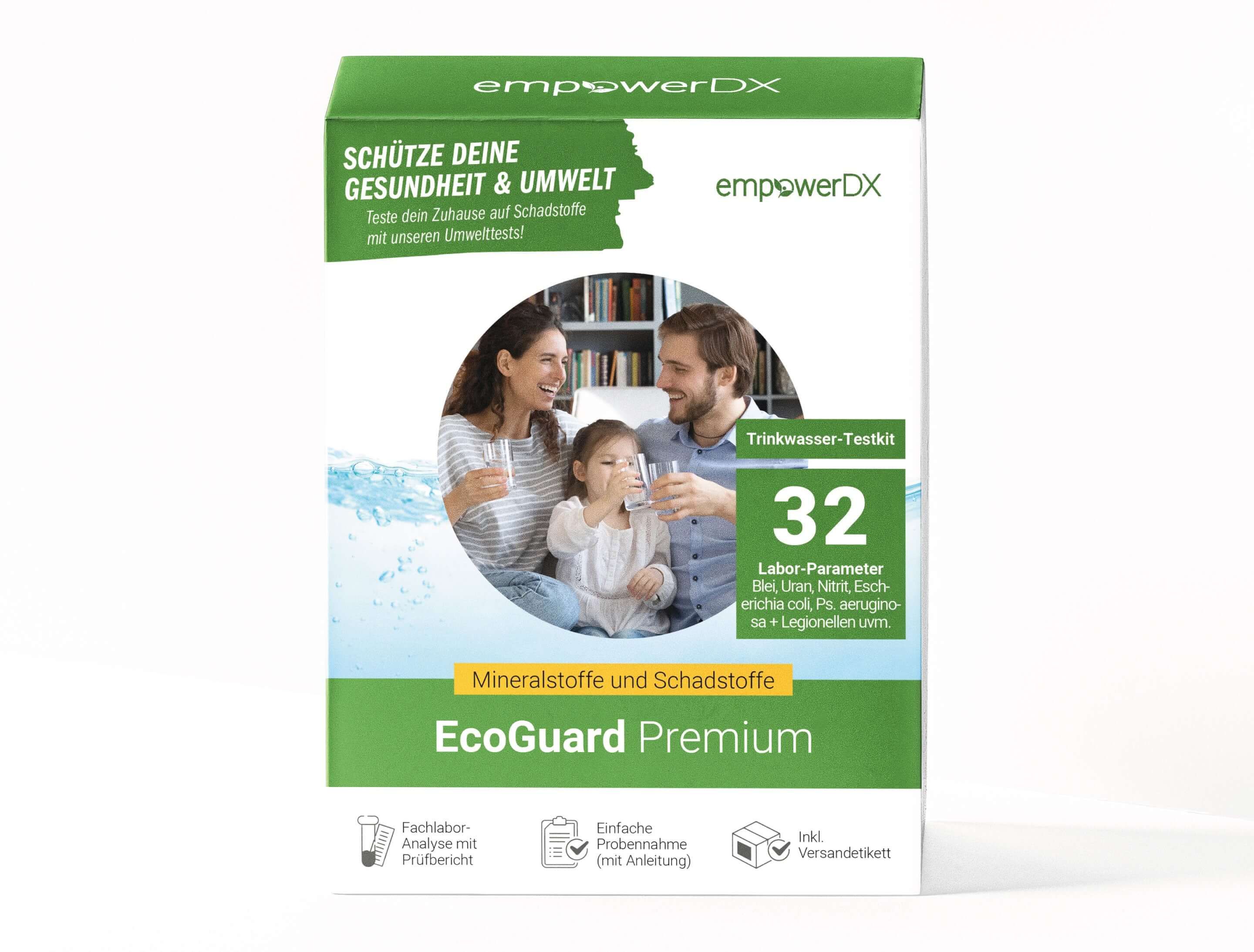 empowerDX EcoGuard Premium - Umfangreiche Mineral- und Schadstoffanalyse