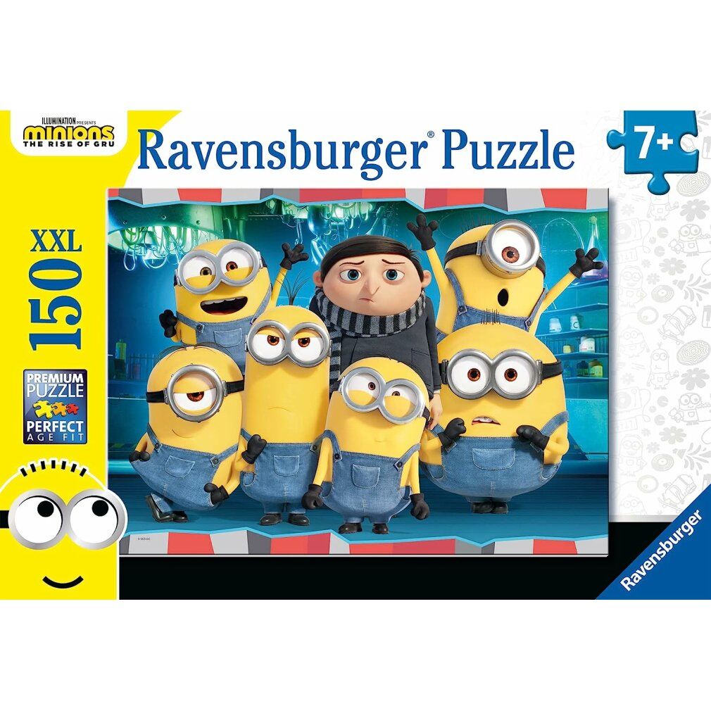 ravensburger Puzzle Mimons 2: Der bösewicht kommt xxl 150 Teile