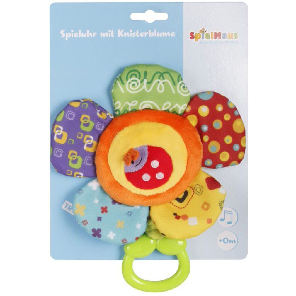 Spielmaus Baby SMB Spieluhr mit Knisterblumen (40789545)