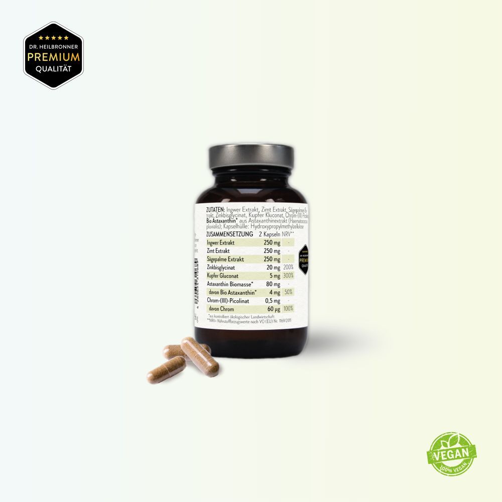 Astaxanthin SLIM + FIT Kapseln