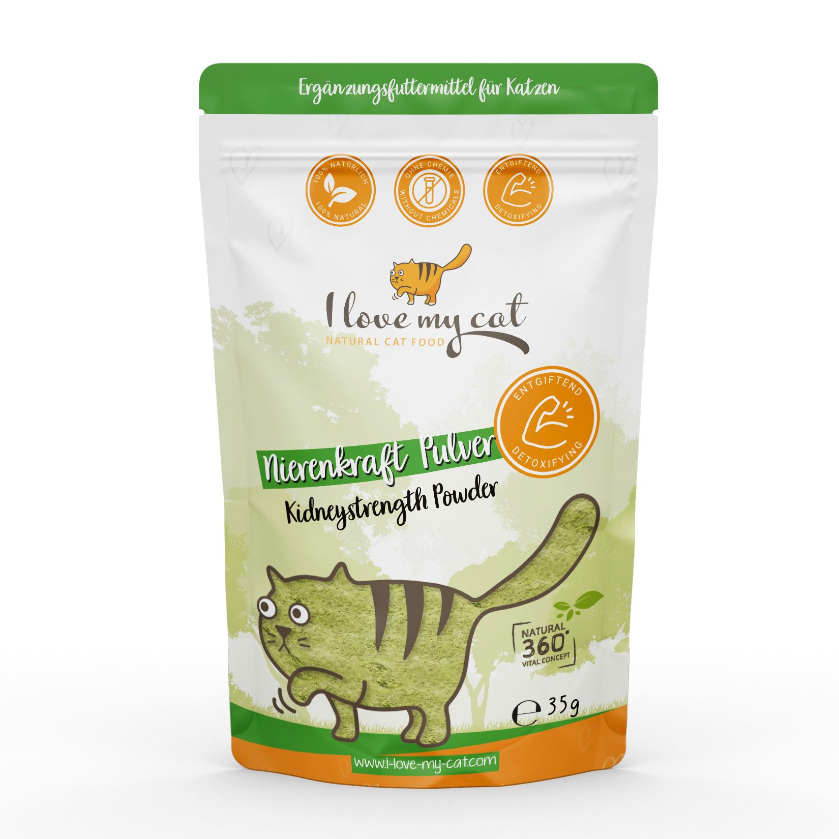 I love my cat Nahrungsergänzung für Katzen - Nierenkraft Pulver