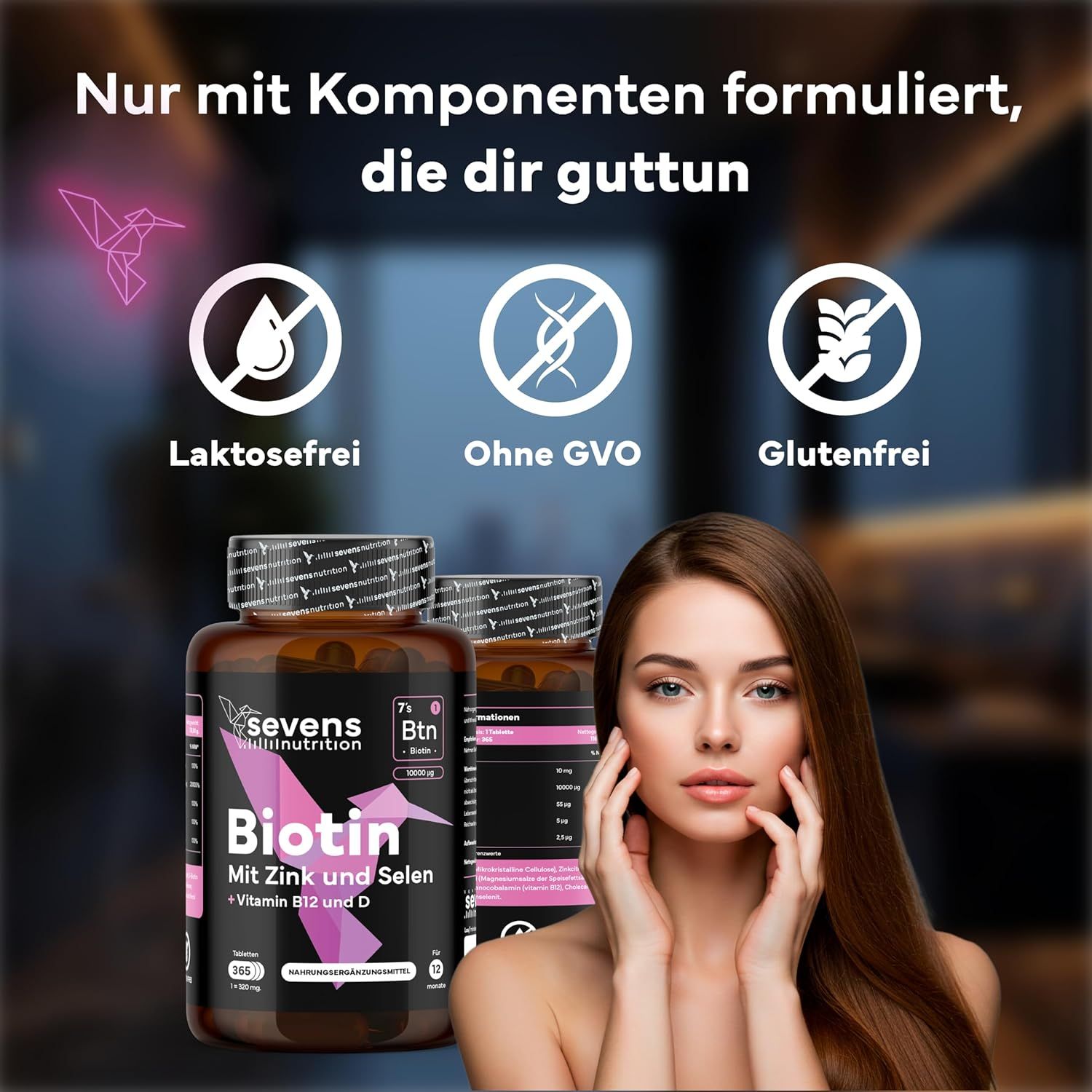 SEVENS NUTRITION Biotin Tabletten