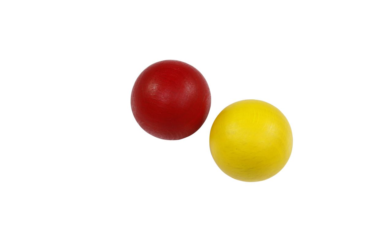 Erzi® Ersatz-Holz-Kugeln, 2er-Set