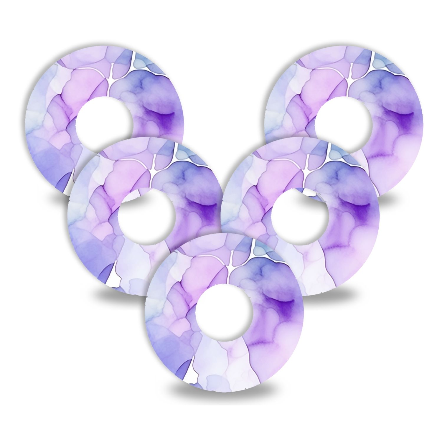 Diasticker® FreeStyle Libre 3 / 3 Plus Fixiertapes "Lilac Breeze"