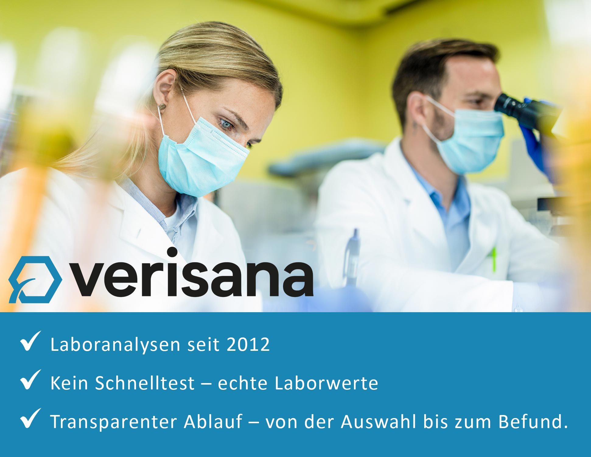 Verisana Schilddrüsentest 3 in 1